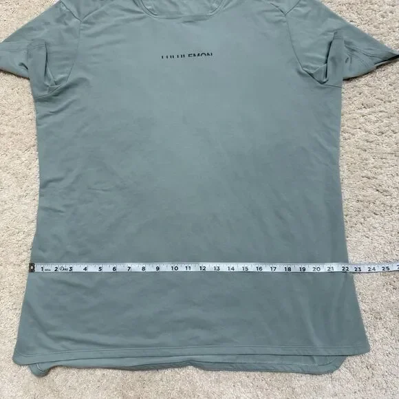 NWOT Lululemon Metal Vent Tech Athletic Short Sleeve Green Teal Shirt Men’s L - Picture 8 of 10